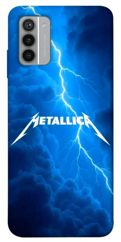 Чохол itsPrint Metallica thunder для Nokia G42, музика, купити оптом з доставкою
