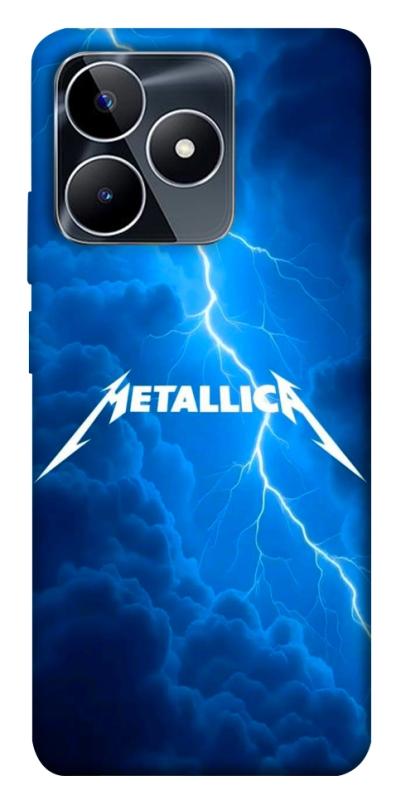 Чохол itsPrint Metallica thunder для Realme C53, музика, купити оптом з доставкою