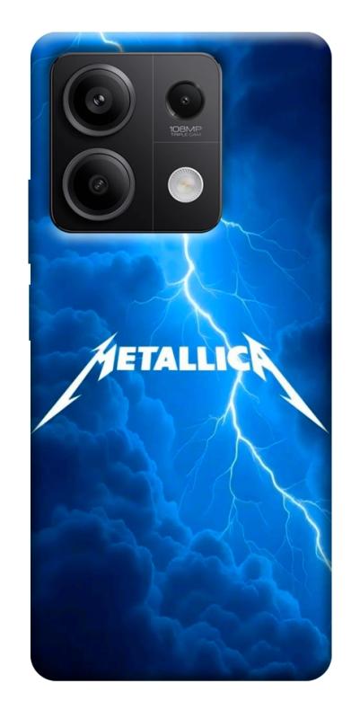 Чохол itsPrint Metallica thunder для Xiaomi Redmi Note 13 5G, музика, купити оптом з доставкою