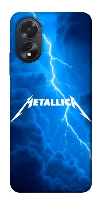 Чехол itsPrint Metallica thunder для Oppo A38, музыка, купить оптом с доставкой