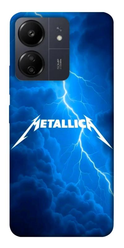 Чохол itsPrint Metallica thunder для Xiaomi Redmi 13C, музика, купити оптом з доставкою