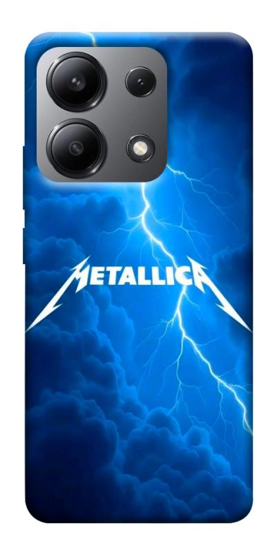 Чехол itsPrint Metallica thunder для Xiaomi Redmi Note 13 4G, музыка, купить оптом с доставкой
