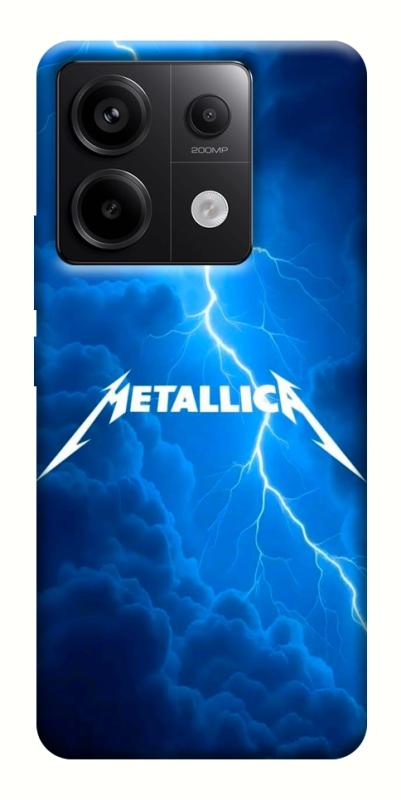 Чохол itsPrint Metallica thunder для Xiaomi Redmi Note 13 Pro 4G, музика, купити оптом з доставкою