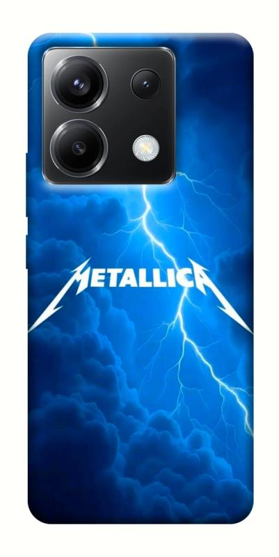 Чохол itsPrint Metallica thunder для Xiaomi Poco X6, музика, купити оптом з доставкою