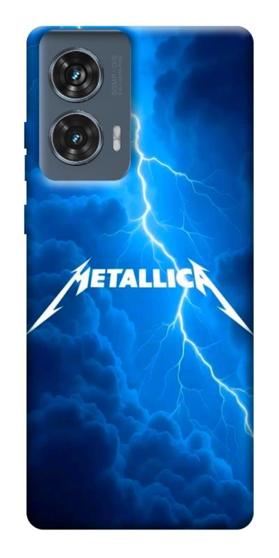 Чехол itsPrint Metallica thunder для Motorola Edge 50 Fusion, музыка, купить оптом с доставкой