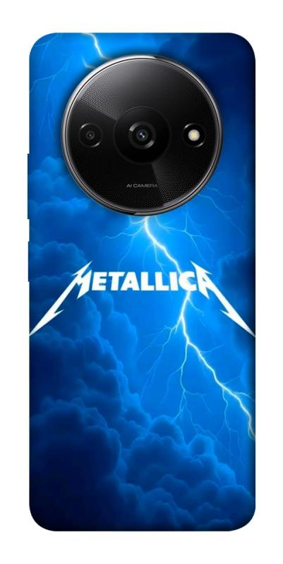 Чохол itsPrint Metallica thunder для Xiaomi Redmi A3, музика, купити оптом з доставкою