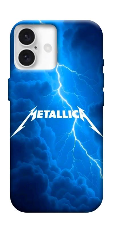 Чохол itsPrint Metallica thunder для Apple iPhone 16 Plus (6.7"), музика, купити оптом з доставкою
