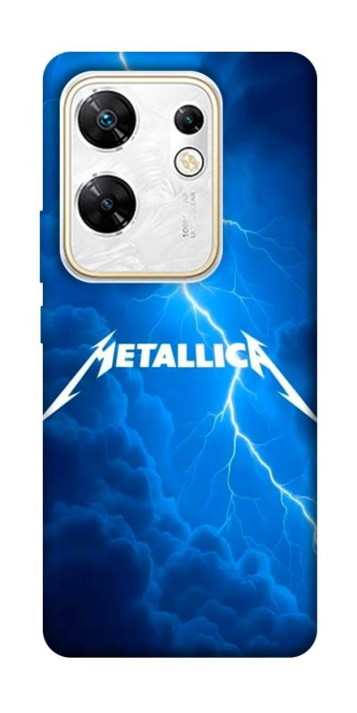 Чохол itsPrint Metallica thunder для Infinix Zero 30 4G, музика, купити оптом з доставкою