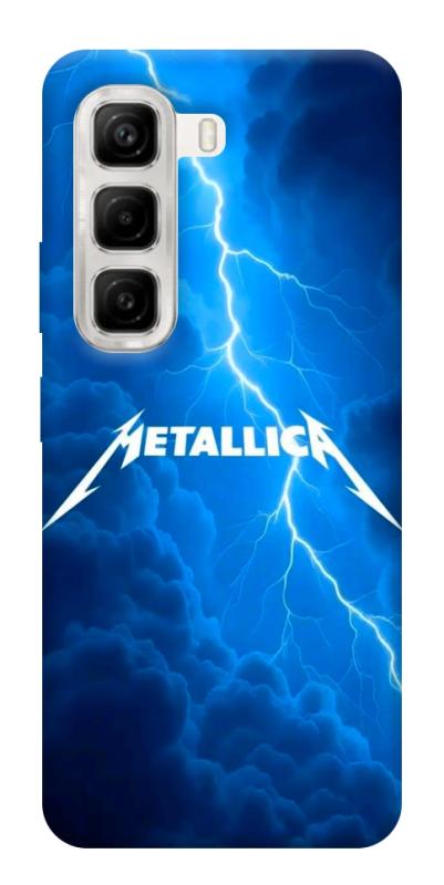 Чохол itsPrint Metallica thunder для Infinix Hot 50 4G, музика, купити оптом з доставкою