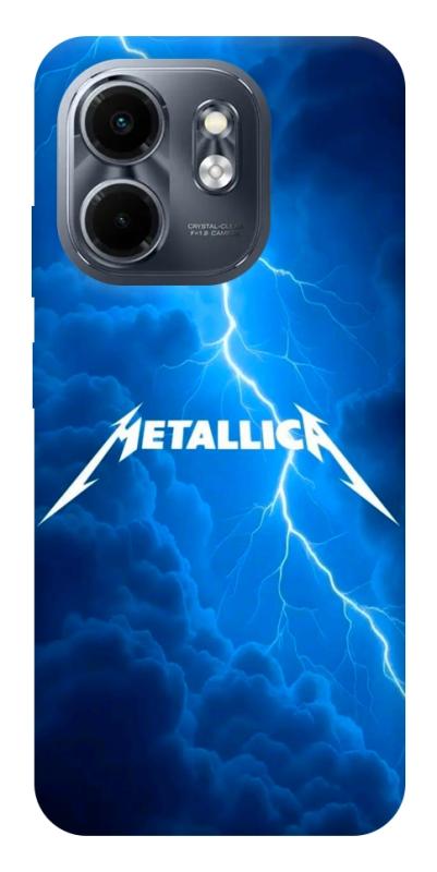 Чехол itsPrint Metallica thunder для Infinix Smart 9 4G / Hot 50i, музыка, купить оптом с доставкой