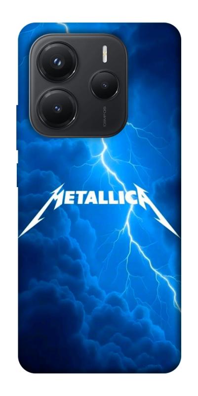 Чехол itsPrint Metallica thunder для Xiaomi Redmi Note 14 5G, музыка, купить оптом с доставкой