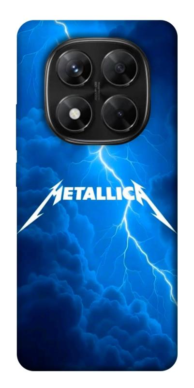 Чехол itsPrint Metallica thunder для Xiaomi Redmi Note 14 Pro 5G, музыка, купить оптом с доставкой