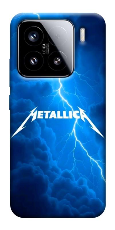 Чехол itsPrint Metallica thunder для Xiaomi 15, музыка, купить оптом с доставкой
