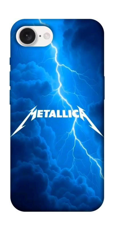 Чехол itsPrint Metallica thunder для Apple iPhone 16e (6.1"), музыка, купить оптом с доставкой