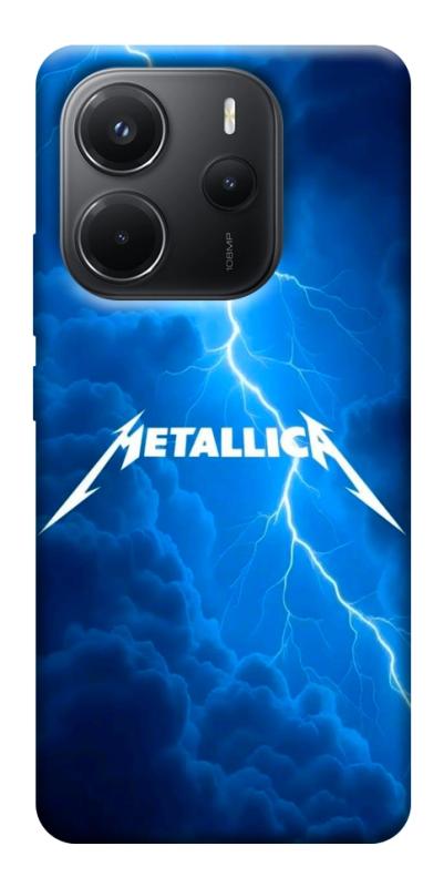 Чохол itsPrint Metallica thunder для Xiaomi Redmi Note 14 4G (Int. version), музика, купити оптом з доставкою