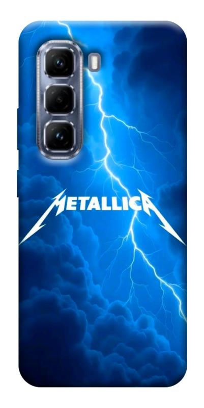 Чохол itsPrint Metallica thunder для Infinix Hot 50 Pro, музика, купити оптом з доставкою