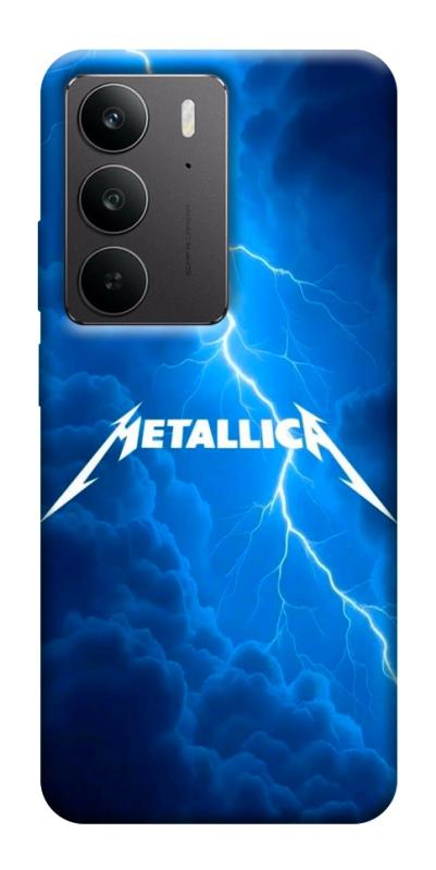 Чохол itsPrint Metallica thunder для Realme C75, музика, купити оптом з доставкою