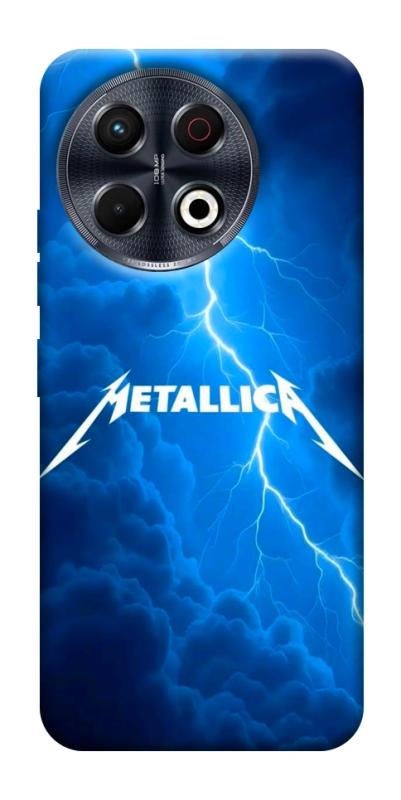 Чохол itsPrint Metallica thunder для TECNO Spark 30 Pro (KL7), музика, купити оптом з доставкою