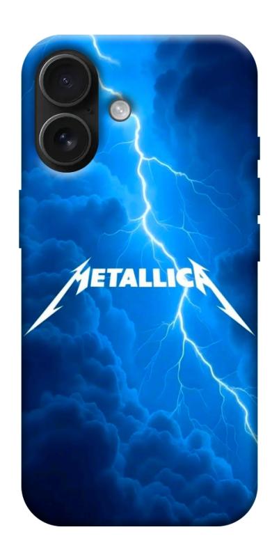 Чехол itsPrint Metallica thunder для Apple iPhone 17 (6.3"), музыка, купить оптом с доставкой