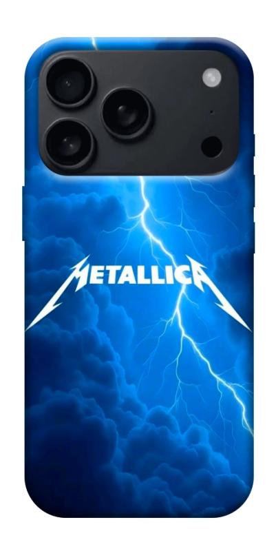 Чехол itsPrint Metallica thunder для Apple iPhone 17 Pro (6.3"), музыка, купить оптом с доставкой