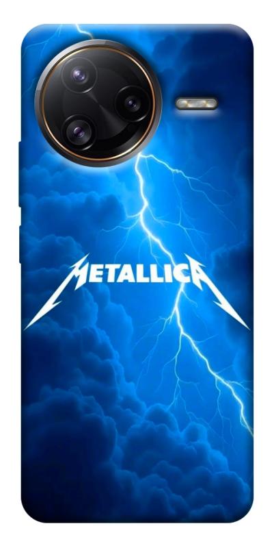 Чехол itsPrint Metallica thunder для Xiaomi Poco F7, музыка, купить оптом с доставкой