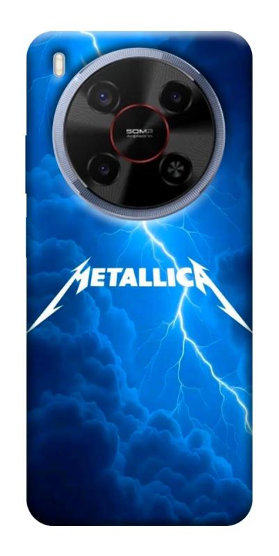 Чохол itsPrint Metallica thunder для ZTE Nubia V70 Max, музика, купити оптом з доставкою