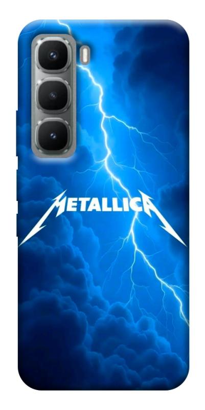 Чохол itsPrint Metallica thunder для Infinix Hot 60 Pro, музика, купити оптом з доставкою