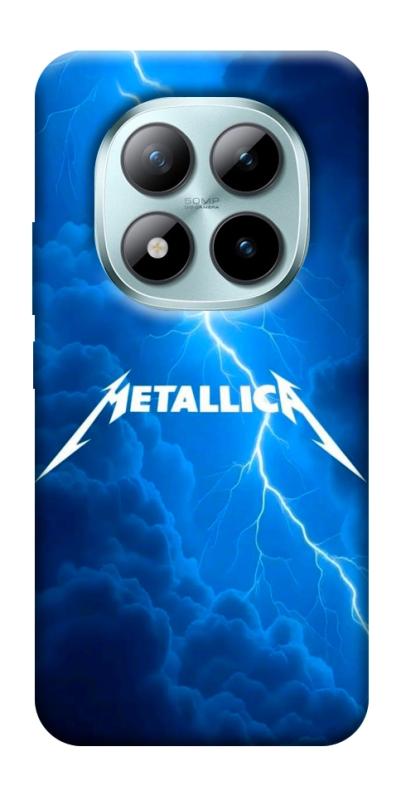 Чехол itsPrint Metallica thunder для Xiaomi Redmi Note 15 Pro 5G, музыка, купить оптом с доставкой