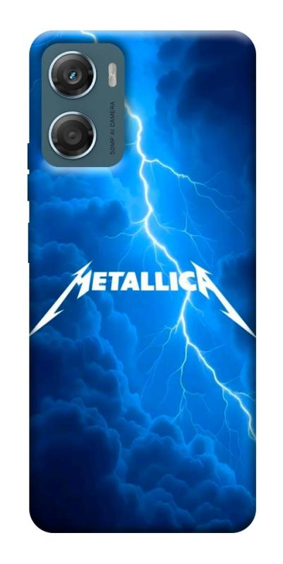Чохол itsPrint Metallica thunder для Motorola Moto G06, музика, купити оптом з доставкою