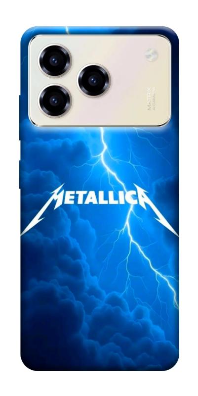 Чохол itsPrint Metallica thunder для ZTE Blade A76, музика, купити оптом з доставкою