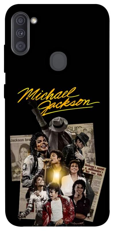 Чехол itsPrint Michael Jakson для Samsung Galaxy A11, музыка, купить оптом с доставкой