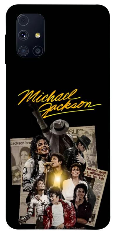 Чохол itsPrint Michael Jakson для Samsung Galaxy M31s, музика, купити оптом з доставкою