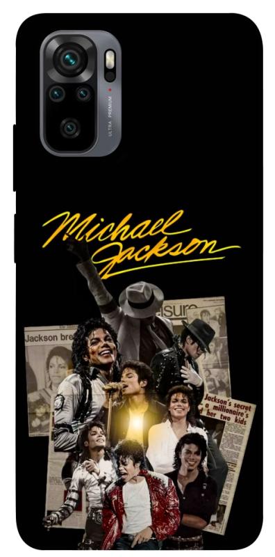 Чохол itsPrint Michael Jakson для Xiaomi Redmi Note 10 / Note 10s, музика, купити оптом з доставкою