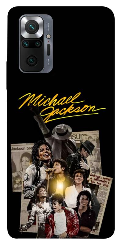 Чохол itsPrint Michael Jakson для Xiaomi Redmi Note 10 Pro, музика, купити оптом з доставкою