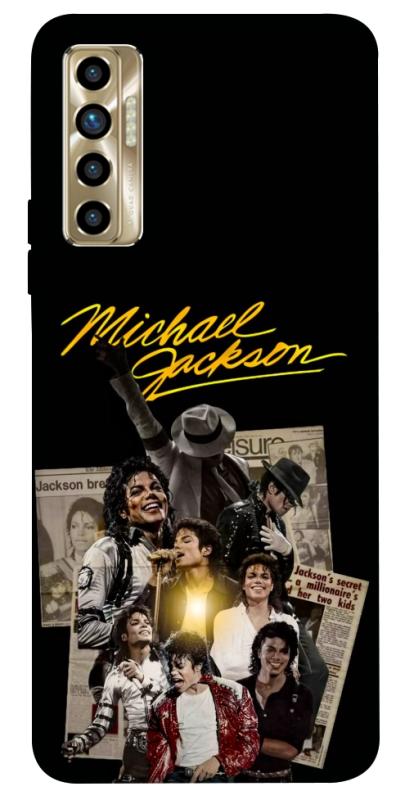 Чохол itsPrint Michael Jakson для TECNO Camon 17P, музика, купити оптом з доставкою