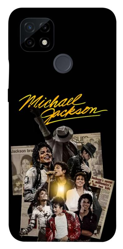 Чохол itsPrint Michael Jakson для Realme C21, музика, купити оптом з доставкою