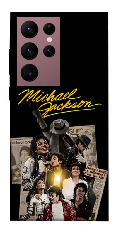 Чохол itsPrint Michael Jakson для Samsung Galaxy S22 Ultra, музика, купити оптом з доставкою