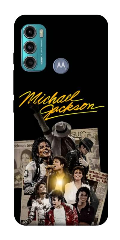 Чохол itsPrint Michael Jakson для Motorola Moto G60, музика, купити оптом з доставкою