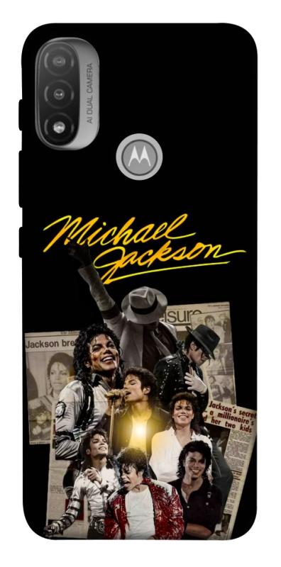Чохол itsPrint Michael Jakson для Motorola Moto E20, музика, купити оптом з доставкою
