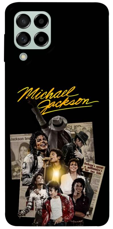 Чехол itsPrint Michael Jakson для Samsung Galaxy M53 5G, музыка, купить оптом с доставкой