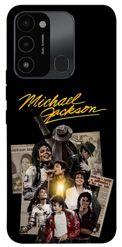 Чохол itsPrint Michael Jakson для TECNO Spark 8C, музика, купити оптом з доставкою