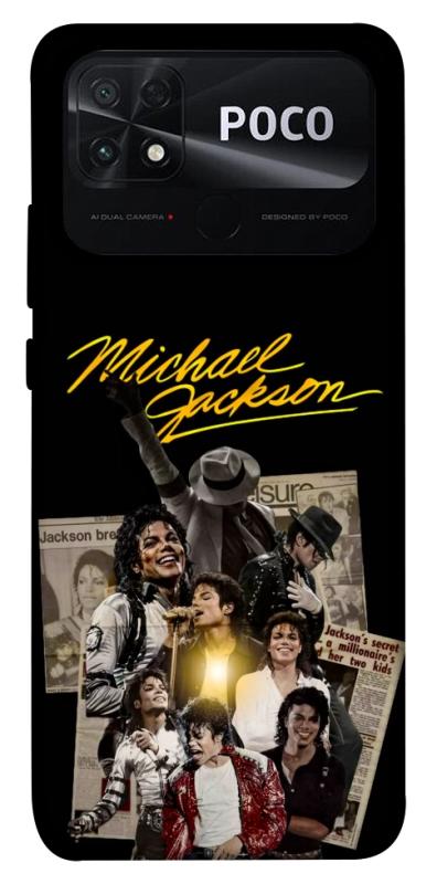 Чохол itsPrint Michael Jakson для Xiaomi Poco C40, музика, купити оптом з доставкою