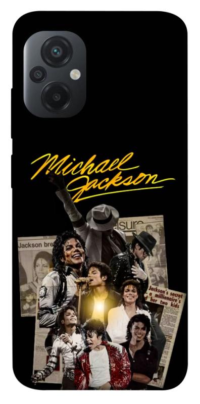 Чохол itsPrint Michael Jakson для Xiaomi Poco M5, музика, купити оптом з доставкою