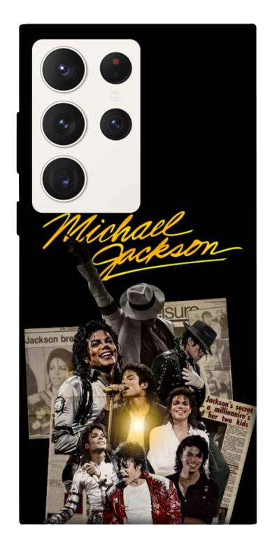 Чохол itsPrint Michael Jakson для Samsung Galaxy S23 Ultra, музика, купити оптом з доставкою