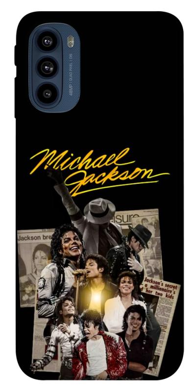 Чохол itsPrint Michael Jakson для Motorola Moto G41, музика, купити оптом з доставкою