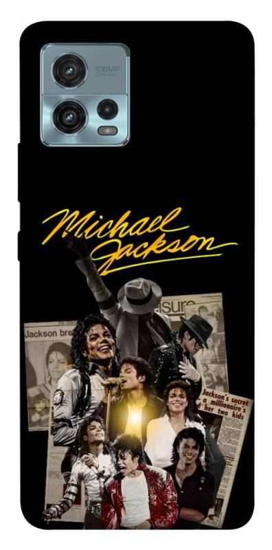 Чохол itsPrint Michael Jakson для Motorola Moto G72, музика, купити оптом з доставкою