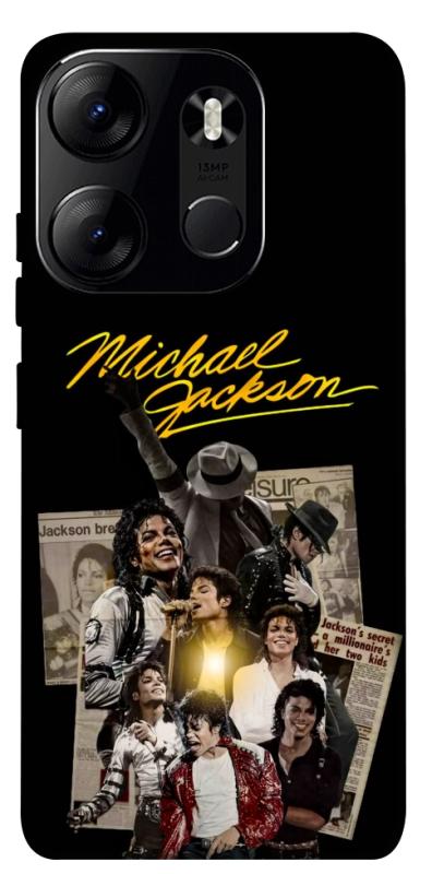 Чохол itsPrint Michael Jakson для Tecno Spark Go 2023, музика, купити оптом з доставкою