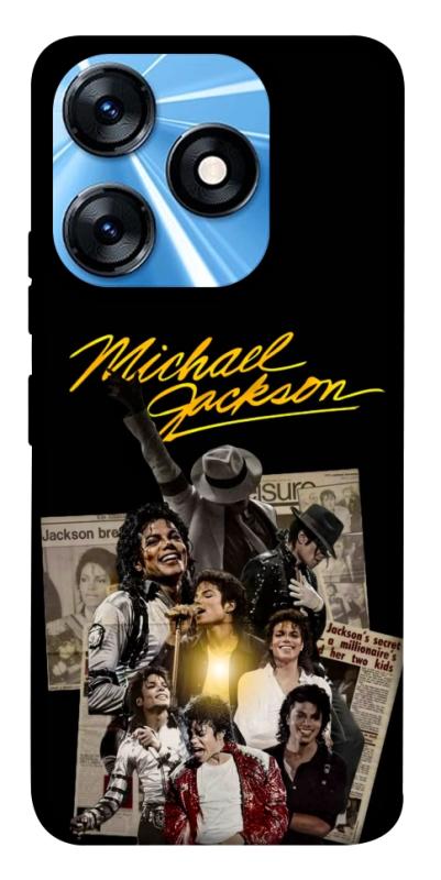 Чохол itsPrint Michael Jakson для TECNO Spark 10 Pro, музика, купити оптом з доставкою
