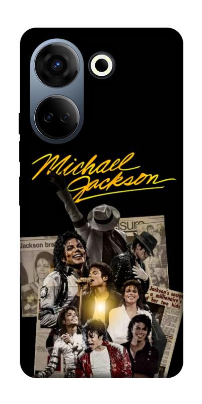 Чохол itsPrint Michael Jakson для TECNO Camon 20 Pro (CK7n), музика, купити оптом з доставкою