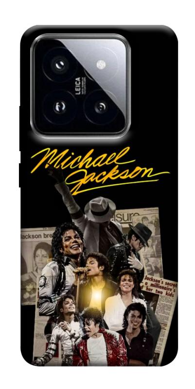 Чехол itsPrint Michael Jakson для Xiaomi 14 Pro, музыка, купить оптом с доставкой